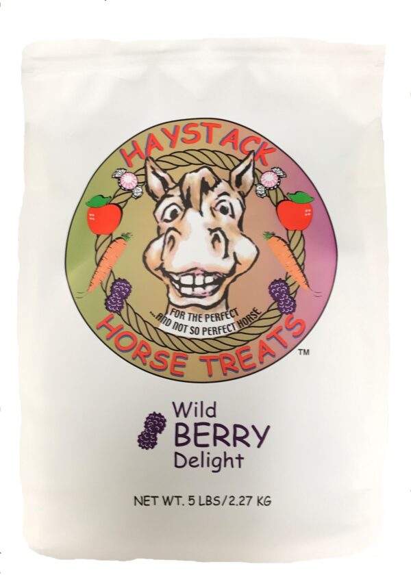 HAYSTACK WILDBERRY HORSE TREATS - 5 LB BAG